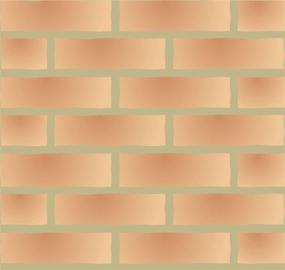 img 1 attached to Faux Brick Wall Stencil Template, 15 x 10 inch (L) - Perfect Painting Stencils for Brick Wall Imitation