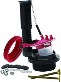 img 4 attached to 🚽 Black Fluidmaster 540AKRP5 3-Inch Complete Toilet Flush Valve Repair Kit with Adjustable Features