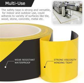 img 1 attached to High Visibility Anti-Scuff Maveek Adhesive Tape - 70mm x 20m