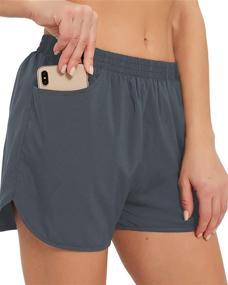 img 3 attached to 🩳 Stelle Women's 3"/4"/7" Running Shorts with Pockets - Quick-Dry Athletic Gym Shorts