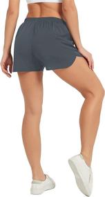 img 4 attached to 🩳 Stelle Women's 3"/4"/7" Running Shorts with Pockets - Quick-Dry Athletic Gym Shorts