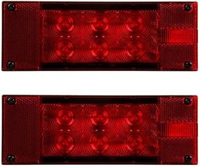 img 1 attached to Blazer C7280 LED Trailer Light Kit - Low Profile & Submersible for Superior Performance