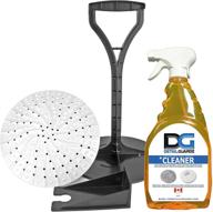 detail guardz the dirt lock pad washer system attachment with spray cleaner (white) logo