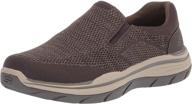 👞 skechers expected 2.0 arago canvas loafer: stylish and comfortable men's shoes logo