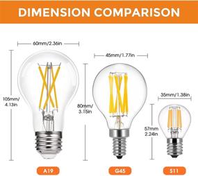 img 2 attached to 💡 DoresShop Incandescent Replacement: Intermediate Non-Dimmable Bulb - Quality Solution for Lighting Needs