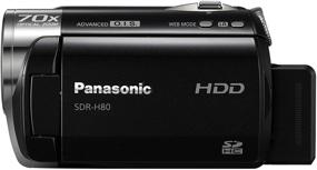 img 1 attached to Panasonic SDR H80 HDD Camcorder Black