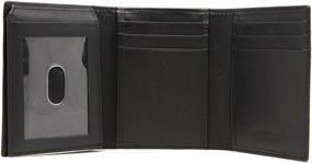 img 3 attached to 👜 Leather Trifold Wallet Organiser 130