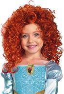 brave merida wig red size logo