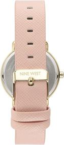 img 3 attached to Nine West Dress Watch Model Women's Watches for Wrist Watches