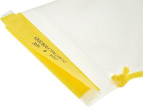 img 2 attached to SE Waterproof Resealable Pouch: Ultimate Protection with Hook and Loop Closure (7” x 9”) - TP128