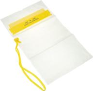se waterproof resealable pouch: ultimate protection with hook and loop closure (7” x 9”) - tp128 logo