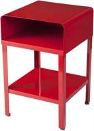 🔴 red rmp retro metal nightstand логотип