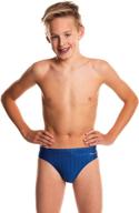 🩲 boys brief swim briefs - flow accelerate - sizes 21 to 32 - black, navy, and blue logo