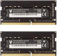 🖥️ набор оперативной памяти v-color ddr4 2666мгц объемом 16 гб (2x8 гб) для ноутбука/ноутбука, imac 2020 и 2019 с дисплеем retina 5k, модуль памяти so-dimm ram upgrade cl19 1.2v (tn48g26s819k-vc) логотип