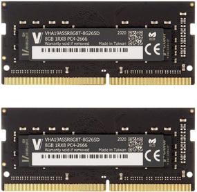 img 4 attached to 🖥️ Набор оперативной памяти v-Color DDR4 2666МГц объемом 16 ГБ (2x8 ГБ) для ноутбука/ноутбука, iMac 2020 и 2019 с дисплеем Retina 5K, модуль памяти SO-DIMM Ram Upgrade CL19 1.2V (TN48G26S819K-VC)