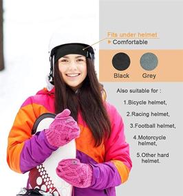 img 3 attached to 🧢 Tactical Winter Fleece Beanie Cap – Multi-Season Warm Watch Cap for Military Army (2 Pack)
