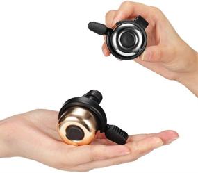 img 2 attached to 🚲 Enhance Your Cycling Experience with Summer Lemon 2PCS Premium Brass Bike Bell – Loud & Melodious Sound for Adults and Kids – Perfect for Road or Mountain Bikes!