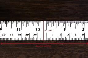 img 2 attached to 📏 Accurate ChromaLabel Repeating Imperial Measurements for Testing, Measuring & Inspecting Purposes