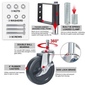 img 2 attached to 🦾 Universal Capacity Material Handling Products with Ronlap Spring Resistance