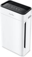 simpure hp8 - large room & bedroom & office air purifier, quiet true hepa filter air cleaner for allergies, pets, smokers | eliminates allergens, smoke, odors, dust, pet hair, dander, mold logo