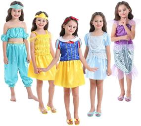 img 3 attached to 👸 VGOFUN Princess Costume Pretend Toddlers: Spark Your Little One's Imagination!