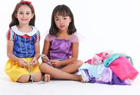 img 1 attached to 👸 VGOFUN Princess Costume Pretend Toddlers: Spark Your Little One's Imagination!