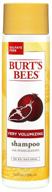 🌿 sulfate-free volumizing hair care shampoo by burt's bees with pomegranate seed oil - all-natural, 10 ounce (packaging varies) logo