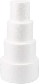 img 4 attached to 🎂 Polystyrene Round Cake Dummy for Competitive Events