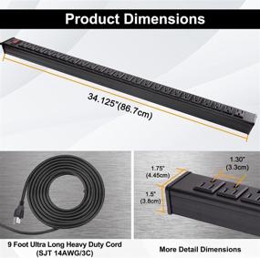 img 2 attached to 🔌 Top-Rated BESTTEN Extension for Industrial, Commercial, and Residential Spaces