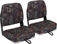 🚤 enhance your boating experience with leader accessories low back folding boat seats: a pair of high-quality seats for added comfort логотип