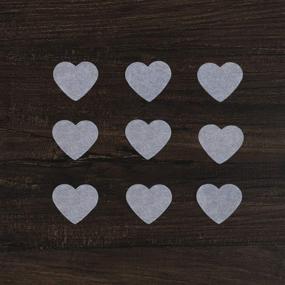 img 3 attached to 💕 BATTIFE White Heart Shaped Confetti - 10,000 Pieces Tissue Paper Table Confetti for Wedding Celebrations Party - 200g