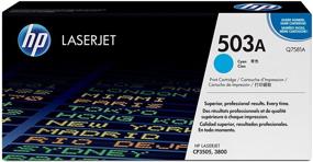 img 4 attached to 🔵 HP 503A Q7581A Cyan Toner Cartridge - High-Quality Printing Solution