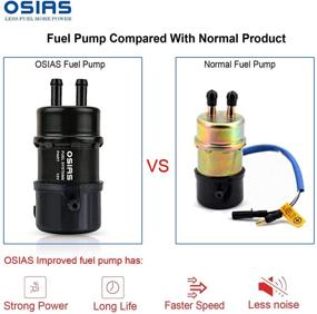 img 3 attached to OSIAS Fuel Pump: Reliable Replacement for Kawasaki 49040-1055 KAF620 Mule Models 3000, 3010, 3020, 2500, 2510, 2520, and 1000