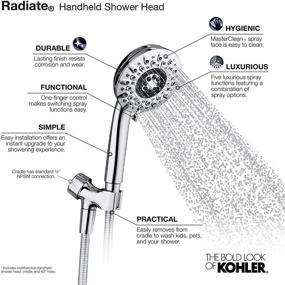 img 3 attached to Kohler K R75562 G CP Radiate Handshower Polished