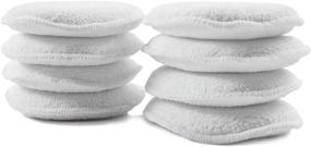 img 4 attached to 🚗 Zwipes Auto 894-4 Microfiber Car Wax Applicator Pads, 5-Inch, 8-Pack: Superior Quality for Effortless Car Waxing