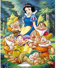 img 2 attached to 🎨 Snow White 5D Diamond Painting Kit for Adults and Kids - Round Full Drill Crystal Rhinestone Embroidery Cross Stitch Arts Craft Canvas, DIY Paint by Numbers Supply for Home Wall Decor (16"x12")