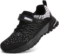 👟 kubua lightweight breathable athletic girls' sneakers for sports and fitness logo