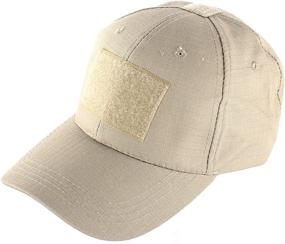 img 2 attached to Tactical Hat for Men with Military Patches - Operator Cap with USA Flag by GES