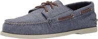 👞 suede 3-eye men's boots by sperry logo