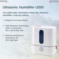 💧 boneco - u200 white cool mist ultrasonic humidifier logo