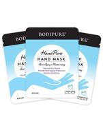 🧤 bodipure handpure hand mask: intense repairing treatment for extra dry skin - moisturizing gloves for women & men (3 pack) logo