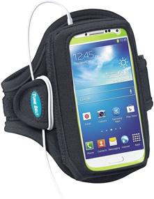 img 4 attached to 🏃 Sweat-Resistant Armband for Running & Working Out - Compatible with iPhone SE (1st Generation 2016) & OtterBox/X-Large Cases