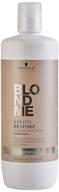 💆 оживите свои волосы с шампунем schwarzkopf professional blondme all blondes keratin restore bonding - 1 литр логотип