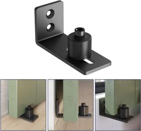 img 1 attached to 🚪 Enhance Your Sliding Door Experience with SMARTSTANDARD Adjustable Floor Guide Roller