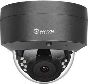 img 4 attached to 📷 Anpviz 5MP H.265 IR Dome IP Camera PoE with Microphone - Enhanced Security Solution