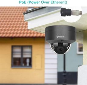 img 1 attached to 📷 Anpviz 5MP H.265 IR Dome IP Camera PoE with Microphone - Enhanced Security Solution