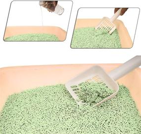 img 1 attached to 🐾 KITTYWOO Tofu Cat Litter - Natural, Flushable, Easy Clumping, Low Tracking, Dust-Free & Ultra Odor Control