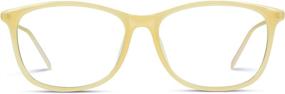 img 3 attached to Elegant Metal Frame Modern Glasses - WearMe Pro Rectangular Blue Light Filtering Eyewear