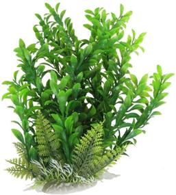 img 1 attached to Аквариум с пластиковым орнаментом Jardin 13 6 дюймов