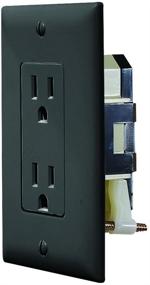 img 2 attached to 🔌 Efficient RV Designer S817: Self Contained Dual Outlet with Cover Plate in Sleek Black - Superior AC Electrical Solution